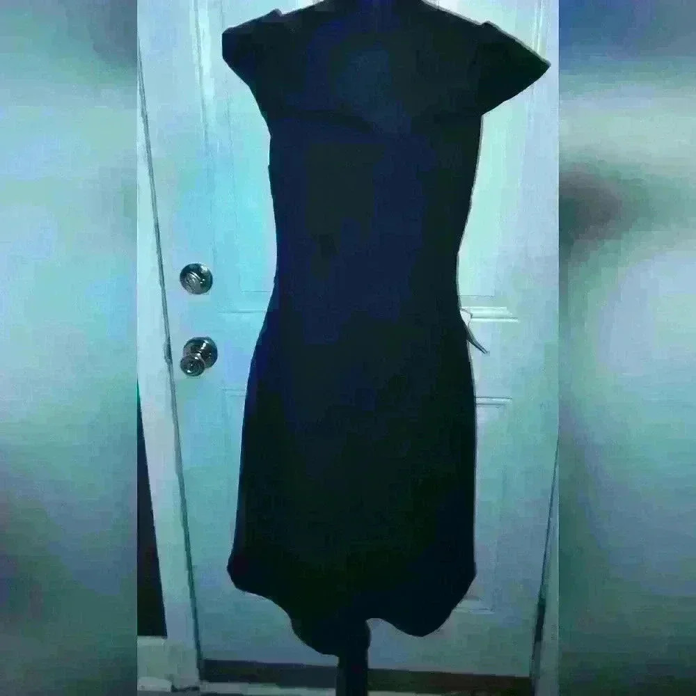 The vanity room Nordstrom's women's little black dress size large. Brand new